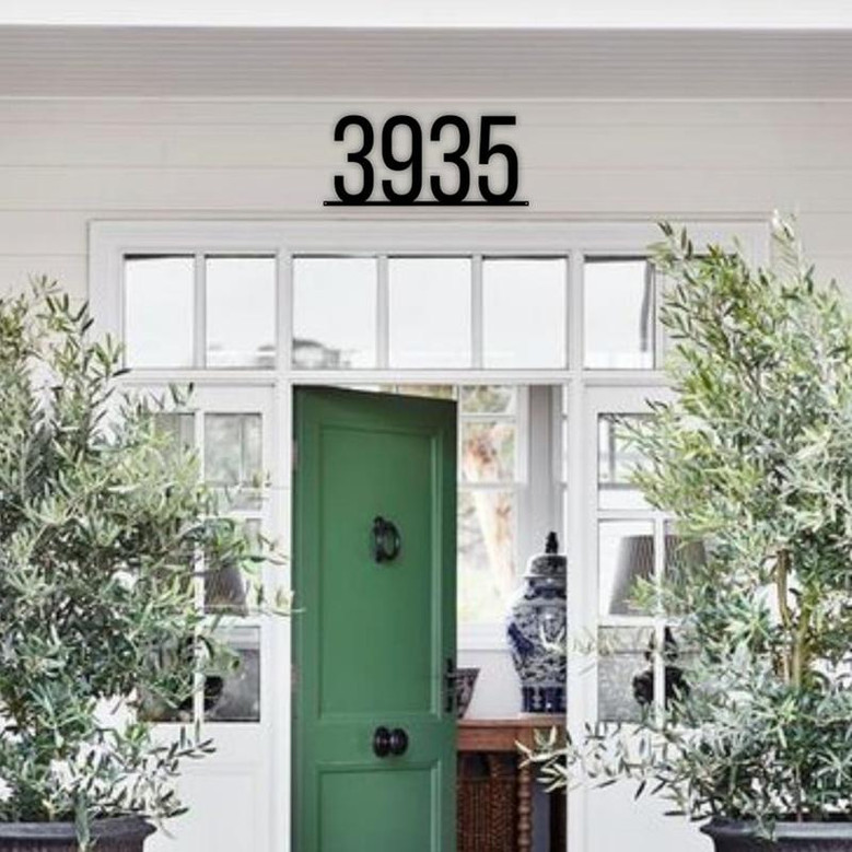 Modern Address Numbers, House Numbers, Address Sign, Address Plaque, Personalized Home Decor, Metal Address Number, Metal Address Sign