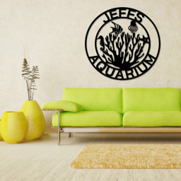 Reef Sign, Coral Reef Sign, Home Aquarium Sign, Aquarium Decor, Aquarium Business Sign, Fish Store Sign, Fish Coral Sign, Custom Reef Sign