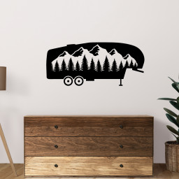 Campsite Metal Sign