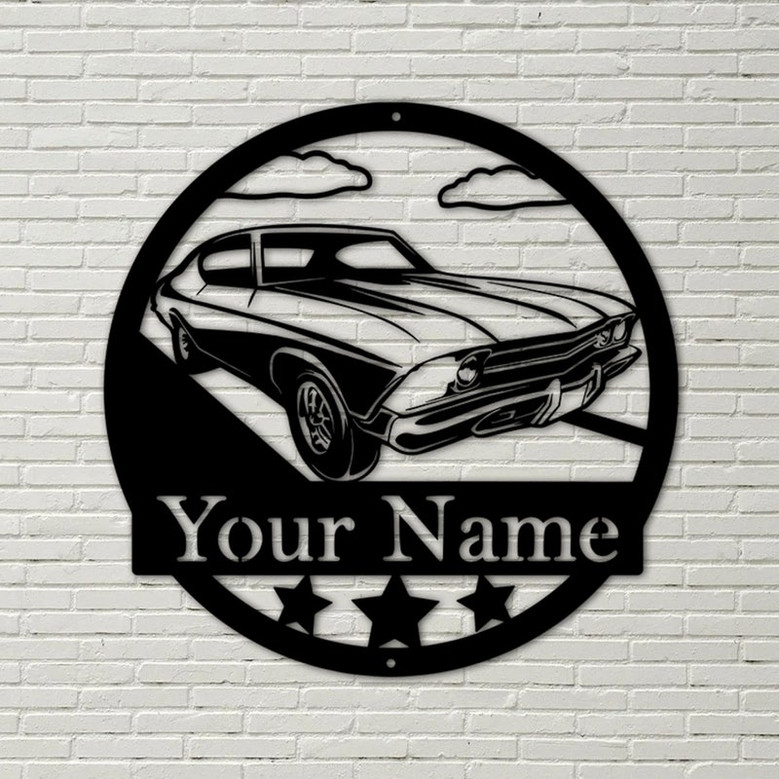 Mustang Classic Car Metal sign, metal sign, metal business sign, personalized sign, mustang car, car decor, classic cars, metal sign