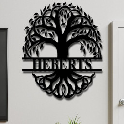 Family Tree of Life, Family Tree Monogram, Family Tree Names, Family Tree on a Wall, Family Tree Personalized Wall Art