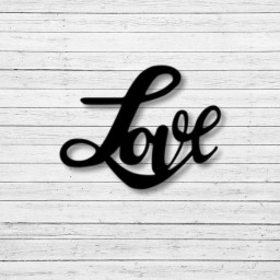 Metal Love Sign Metal Sign Wedding Gift Farmhouse Decor Outdoor Love Sign Outdoor Decor Metal Sign Home Decor Love Newlywed Gift