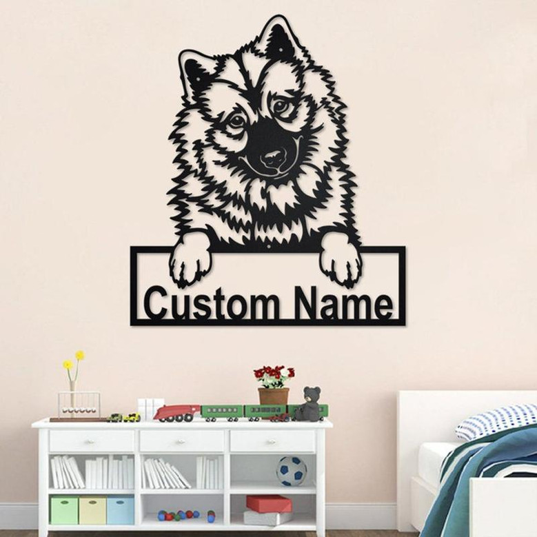 Personalized Eurasier Metal Sign | Eurasier Metal Wall Art | Eurasier Metal Wall Decor | Custom Eurasier Dog | Custom Dog | Eurasier Lover