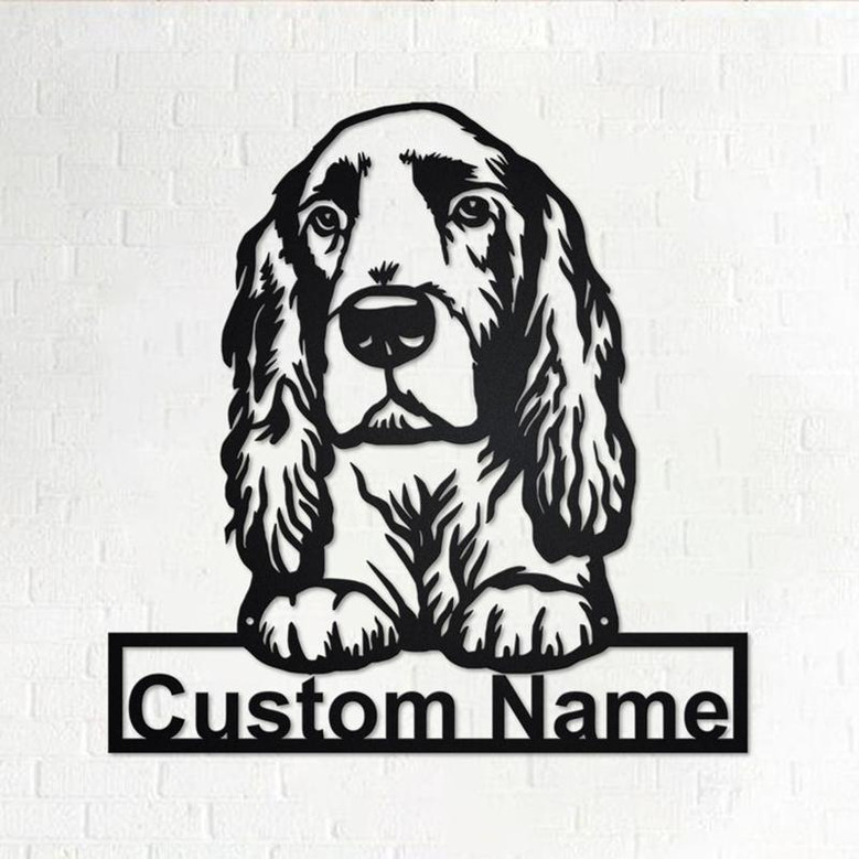 Personalized Field Spaniel Metal Sign | Field Spaniel Metal Wall Art | Field Spaniel Metal Wall Decor | Custom Field Spaniel Dog |Custom Dog