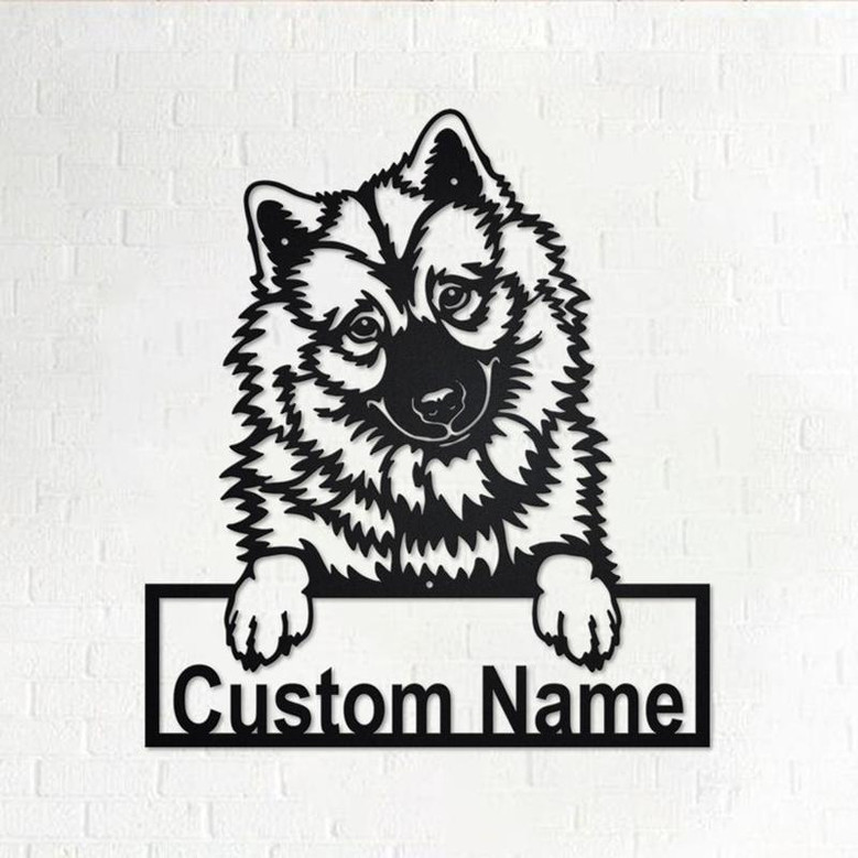 Personalized Eurasier Metal Sign | Eurasier Metal Wall Art | Eurasier Metal Wall Decor | Custom Eurasier Dog | Custom Dog | Eurasier Lover