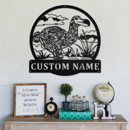 Custom Dodo Metal Wall Art, Personalized Dodo Name Sign Decoration For Room, Dodo Home Decor, Custom Dodo, Dodo Lover Gift, Dodo