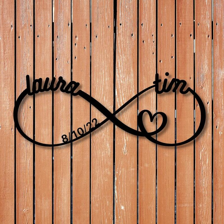 Metal Infinity Sign, Mom and Son Sign, Mom and Daughter Sign, Mothers Day Gift, Mom Signs for Mothers Day, Mom Gift from Son, from Daughter