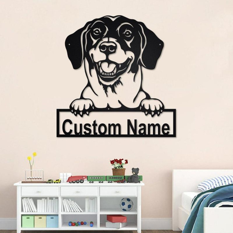 Personalized Danish Dachsbracke Metal Sign | Danish Dachsbracke Metal Wall Art|Danish Dachsbracke Metal Wall Decor|Custom Danish Dachsbracke