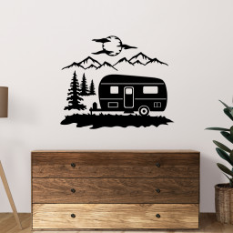 Campsite Metal Sign