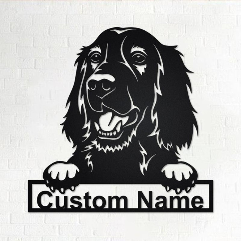 Custom Irish Setter Dog Metal Wall Art, Personalized Irish Setter Name Sign Decoration For Room, Irish Setter Home Decor, Custom Dog