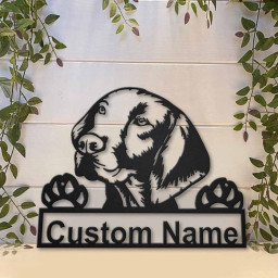 Personalized Hungarian Vizsla Dog Metal Sign Art | Custom Hungarian Vizsla Dog Metal Sign | Birthday Gift | Animal Funny