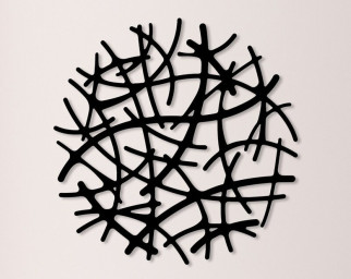 Modern Abstract Metal Wall Art, Unique Home Decor, Metal Geometric Wall Decor, Large Wall Art