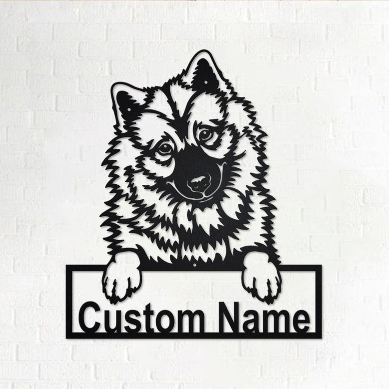 Personalized Eurasier Metal Sign | Eurasier Metal Wall Art | Eurasier Metal Wall Decor | Custom Eurasier Dog | Custom Dog | Eurasier Lover