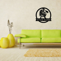 Personalized Fireman Firefighter Metal Sign Art Custom Fireman Firefighter Metal Sign, Fireman, Firefighter Gifts, Job Gift