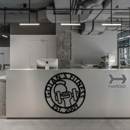 Personalized Metal Gym Sign, Custom Fitness Metal Wall Decor, Bodybuilder Unique Gift