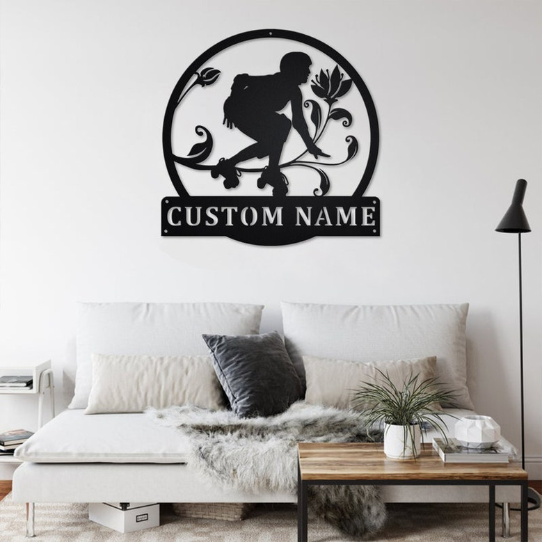 Personalized Roller Derby Metal Sign | Roller Derby Metal Wall Art | Roller Derby Metal wall Decor | Roller Derby Lover Gift | Roller Derby