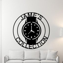 Watch Collection Sign, Luxury Watch Decor, Wrist Watch Sign, Watch Lover Gift, Wrist watch Metal sign, Watch Collector Gift, Watch Box Sign