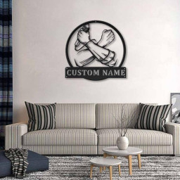 Personalized Beatboxing Music Metal Sign Art | Custom Beatboxing Monogram Metal Sign | Beatboxing Gift | Music Gift | Decor Decoration