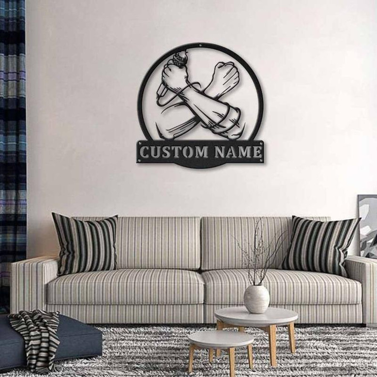 Personalized Beatboxing Music Metal Sign Art | Custom Beatboxing Monogram Metal Sign | Beatboxing Gift | Music Gift | Decor Decoration