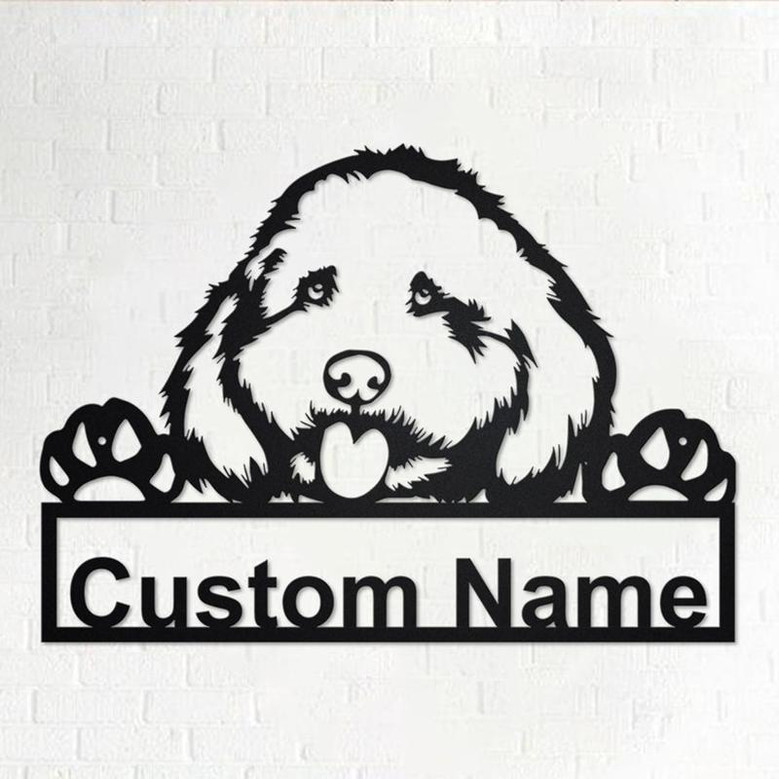 Personalized Cockapoo Metal Sign | Cockapoo Metal Wall Art | Cockapoo Metal Wall Decor | Custom Cockapoo | Custom Dog|Cockapoo Dog|Dog Lover