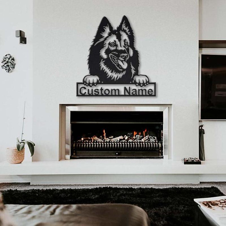 Personalized Belgian Tervuren Dog Metal Sign Art | Custom Belgian Tervuren Dog Metal Sign | Dog Gift | Animal Funny | Birthday Gift