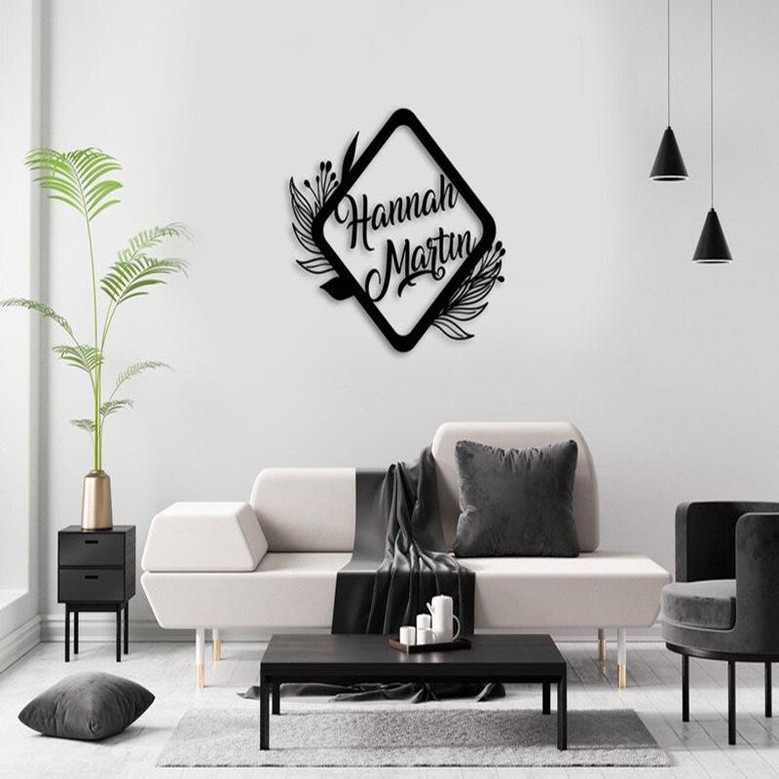 Metal Wedding Sign, Wedding Gift, Personalized Housewarming Gift, Wedding Decor, New Home Gift, Anniversary Gifts For Parent