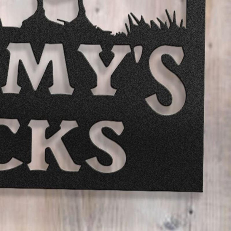 Farm Duck Metal Sign Custom Indoor Or Outdoor Duck Farm Sign