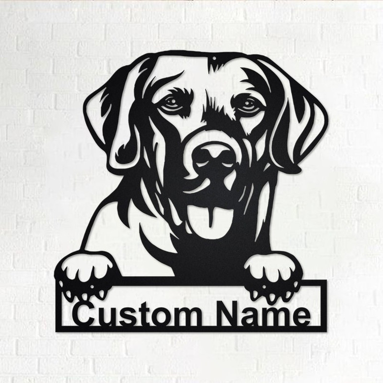 Personalized Chesapeake Bay Retriever Metal Sign | Dog Metal Wall Art | Dog Metal Wall Decor | Custom Chesapeake Bay Retriever | Custom Dog