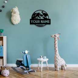 Personalized Garden Metal Sign,Custom Family Name Sign,Gift For Gardener,Greenhouse /Fence Décor,Housewarming Gift