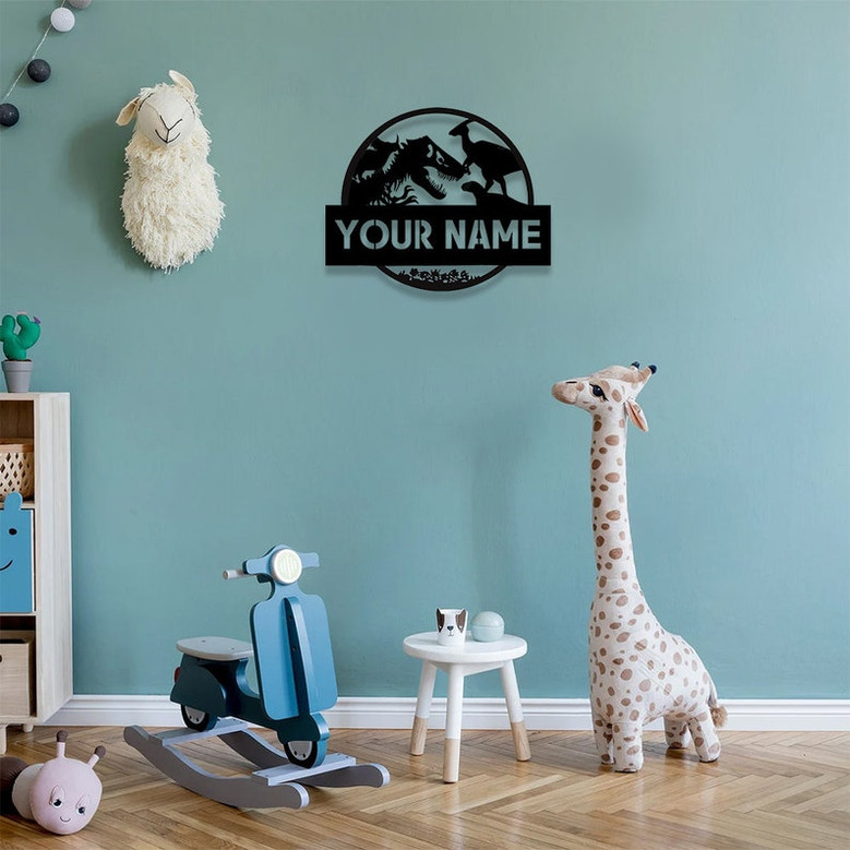 Personalized Garden Metal Sign,Custom Family Name Sign,Gift For Gardener,Greenhouse /Fence Décor,Housewarming Gift