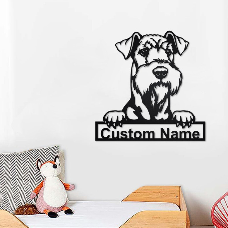 Personalized Airedale Terrier Metal Sign | Airedale Terrier Metal Wall Art | Airedale Terrier Lover Gifts | Dog Lover Gifts | Dog Lover