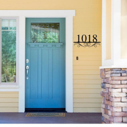 Custom Metal Address Sign, Address Numbers for House, Address Plaque, House Number Plaque Metal Address Numbers Address Plaque House Numbers