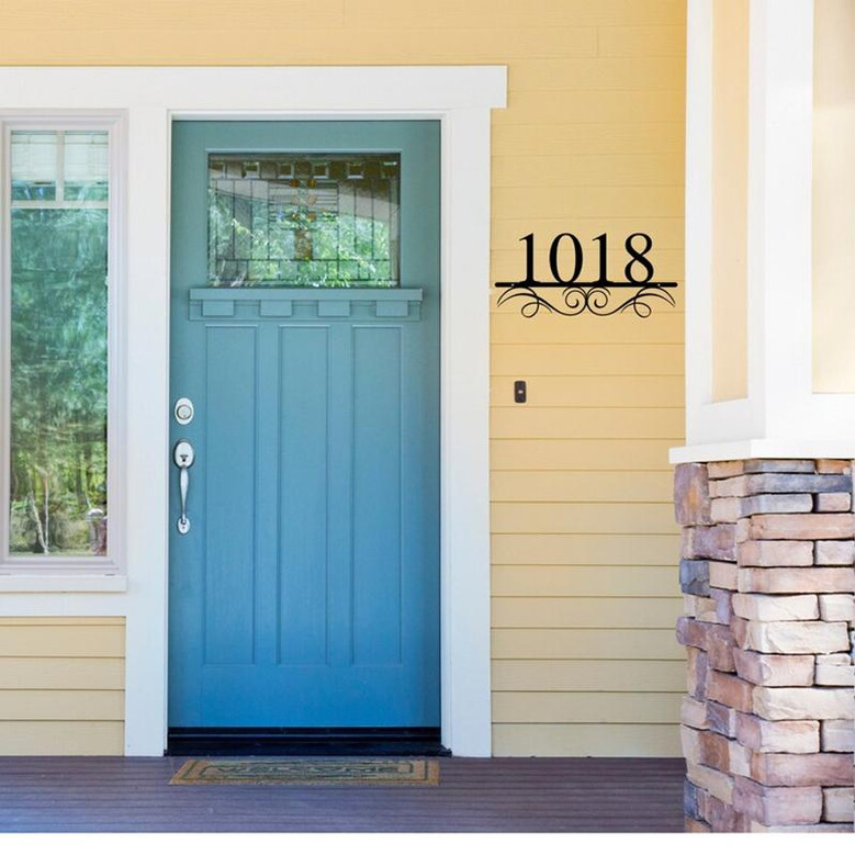 Custom Metal Address Sign, Address Numbers for House, Address Plaque, House Number Plaque Metal Address Numbers Address Plaque House Numbers