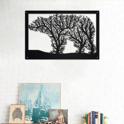 Bear Tree Metal Sign | Bear Tree Metal Wall Art | Bear Tree Metal wall Decor | Bear Lover Gift | Bear Tree Decor | Bear Decor