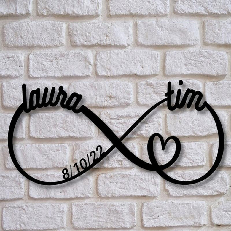 Metal Infinity Sign, Mom and Son Sign, Mom and Daughter Sign, Mothers Day Gift, Mom Signs for Mothers Day, Mom Gift from Son, from Daughter