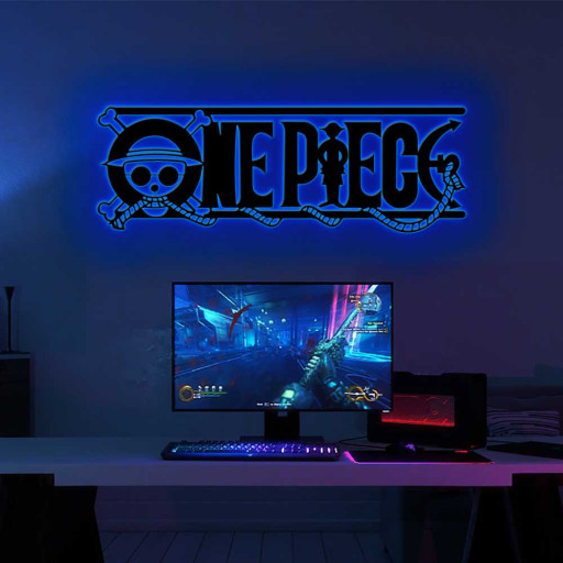 One Piece metal signs