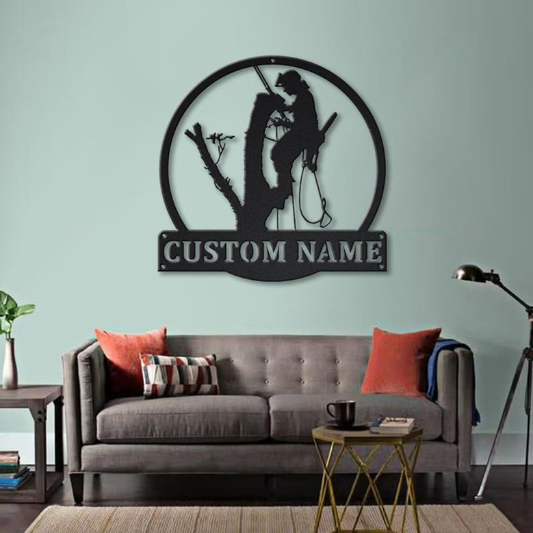 Personalized Arborists Metal Sign | Custom Arborists Metal Sign | Arborists Gift | Wedding Gift