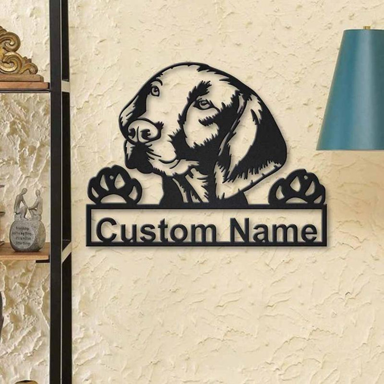 Personalized Hungarian Vizsla Dog Metal Sign Art | Custom Hungarian Vizsla Dog Metal Sign | Birthday Gift | Animal Funny