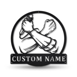 Personalized Beatboxing Music Metal Sign Art | Custom Beatboxing Monogram Metal Sign | Beatboxing Gift | Music Gift | Decor Decoration