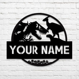 Personalized Garden Metal Sign,Custom Family Name Sign,Gift For Gardener,Greenhouse /Fence Décor,Housewarming Gift