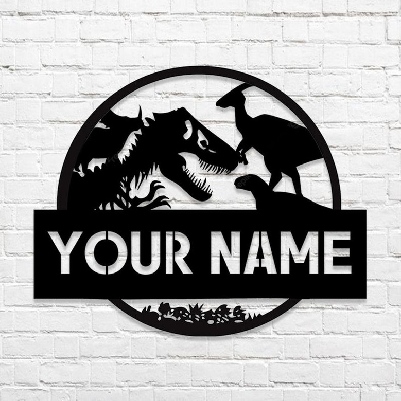 Personalized Garden Metal Sign,Custom Family Name Sign,Gift For Gardener,Greenhouse /Fence Décor,Housewarming Gift