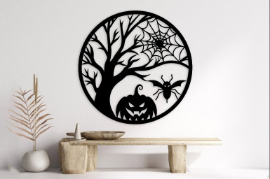 Halloween Metal Signs Wall Art