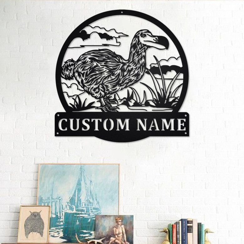 Custom Dodo Metal Wall Art, Personalized Dodo Name Sign Decoration For Room, Dodo Home Decor, Custom Dodo, Dodo Lover Gift, Dodo
