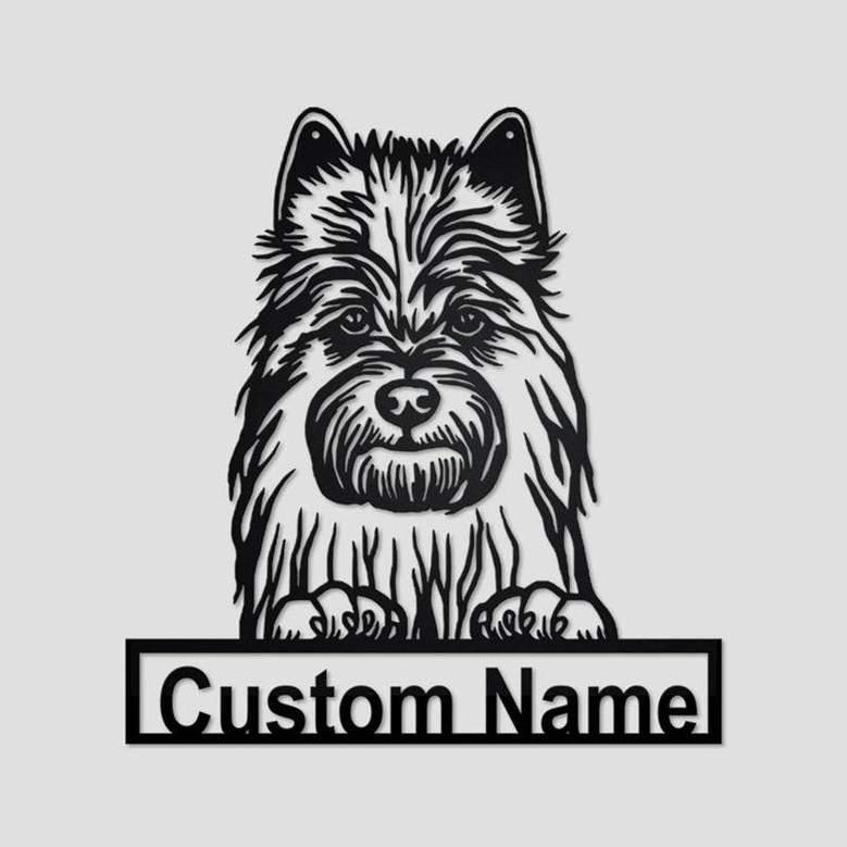 Personalized Australian Terrier Metal Sign | Australian Terrier Metal Wall Art | Dog Metal Sign | Australian Terrier Lover Gift| Dog Gift
