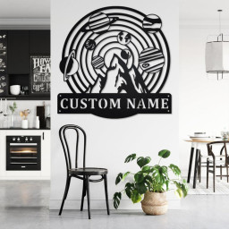 Custom Solar Metal Wall Art, Personalized Solar Name Sign Decoration For Room, Solar Home Decor,Custom Solar, Solar Metal Decor,Solar Lover