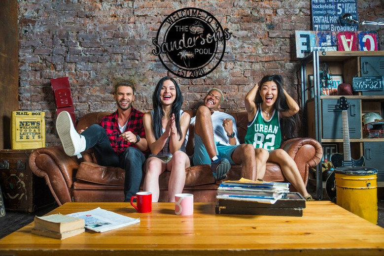 Personalized Metal Poolside Sign, Custom Tropical Pool Sign, Patio Decor, Pool Bar Sign