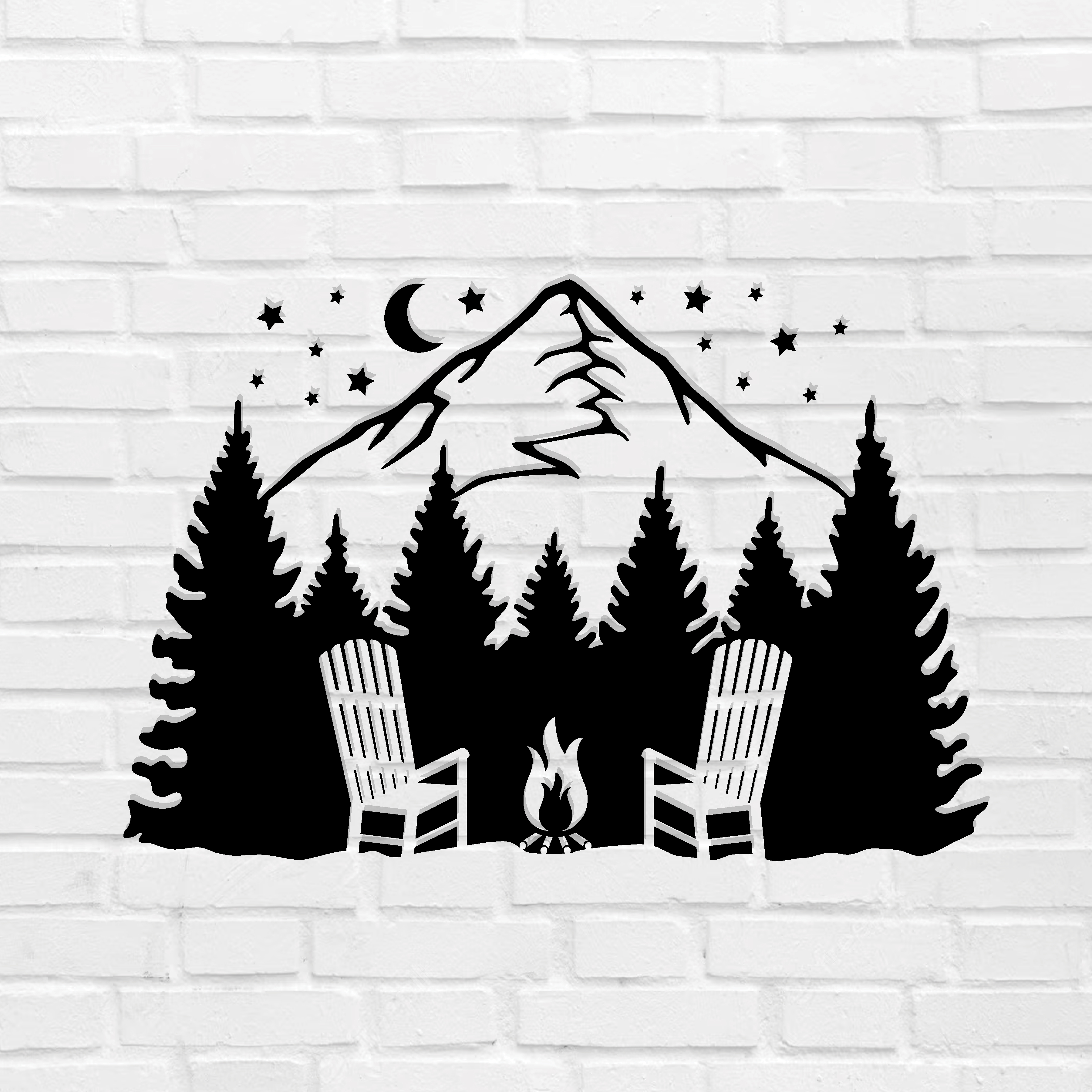 Campsite Metal Sign