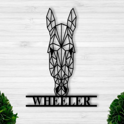 Custom Metal Sign For Horse Ranch Sign Horse Farm Signs Metal Horse Decor Horse Gift For Horse Lover Pony Lover Sign Equestrian Decor