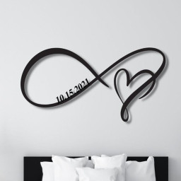 Metal Infinity Sign, Mom and Son Sign, Mom and Daughter Sign, Mothers Day Gift, Mom Signs for Mothers Day, Mom Gift from Son, from Daughter