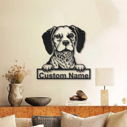 Personalized Belgian Brakk Dog Metal Sign Art | Custom Belgian Brakk Dog Metal Sign | Dog Gift | Animal Funny | Birthday Gift